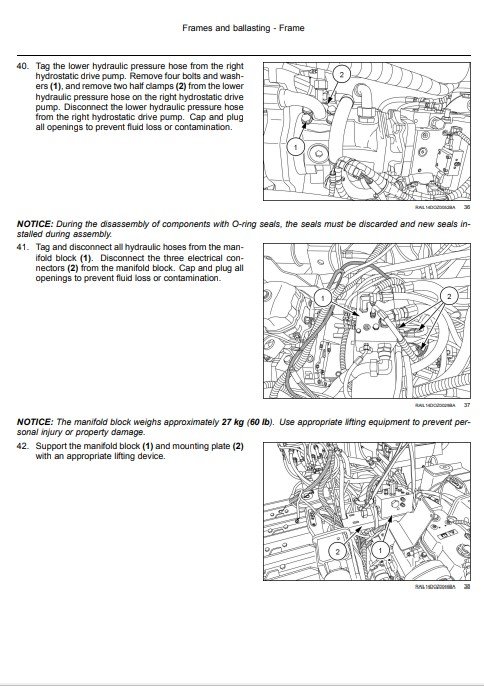 New Holland D180C Dozer Service Repair Manual - Image 3