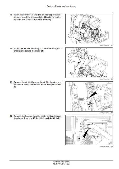 New Nolland W130C, New Nolland W170C Wheel Loader Service Repair Manual - Image 5
