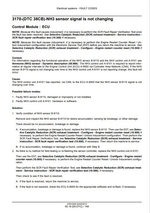 New Nolland W130C, New Nolland W170C Wheel Loader Service Repair Manual - Image 6