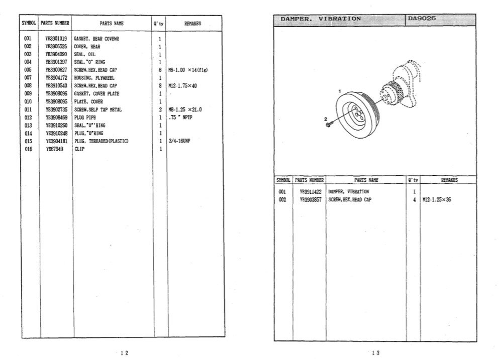 Cummins 6BTA5.9 Engine Parts Catalog For Kawasaki 70zii - Image 3