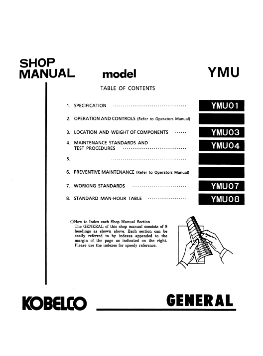 Kobelco SK150LC IV Excavator Service Repair Manual - Image 3