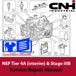 PDF document of the CNH engine service manual, including essential maintenance tips and technical illustrations for engines