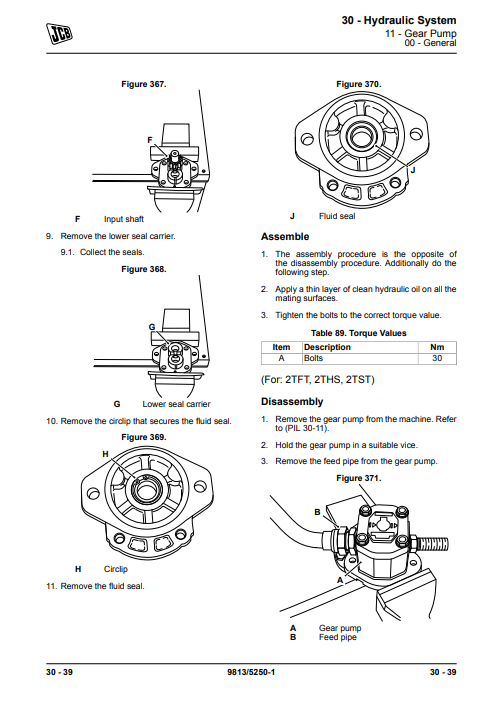 JCB 2TFT, 2THS, 2TST, 3.5TST, 3TFT, 3TST Service Repair Manual - Image 6