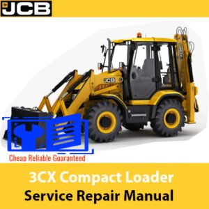 Service Repair Manual for JCB 3CX Compact Loader, showcasing diagrams and maintenance instructions