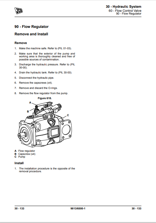 JCB 219S Loader Service Repair Manual - Image 6