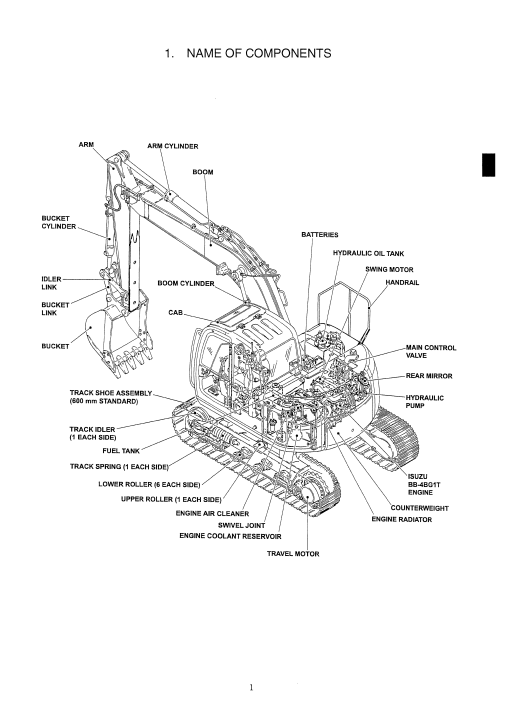 Kobelco SK115SRDZ-1E, Kobelco SK135SRLC-1E, Kobelco SK135SRLC-1E, Kobelco SK135SRL-1E Workshop Repair Manual - Image 4