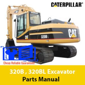 Parts manual for Caterpillar 320B and 320BL excavators, detailing components and specifications for maintenance and repair