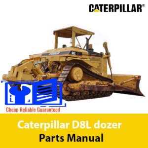 Comprehensive parts manual for the Caterpillar D8L dozer, outlining essential components for servicing and repairs