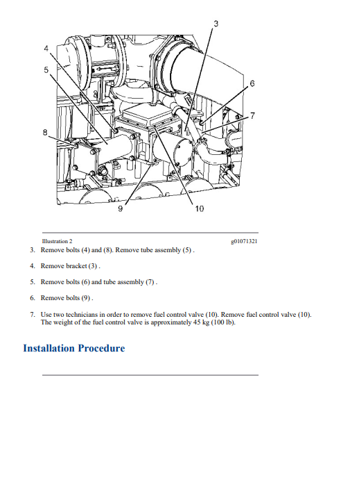 Caterpillar G3516E Generator set Service Repair Manual - Image 4