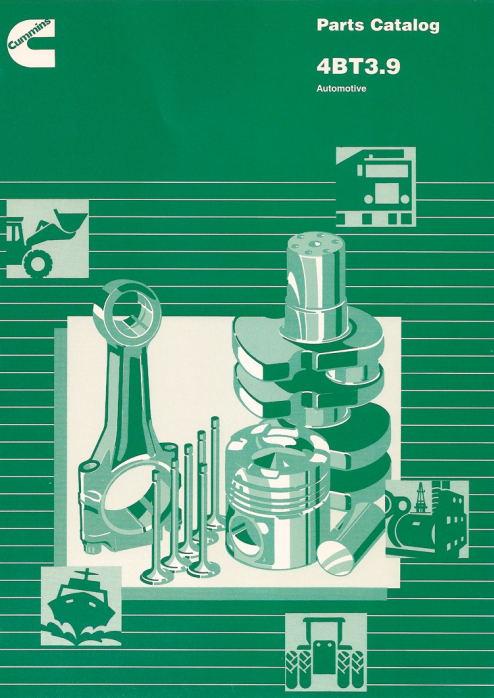 Cummins 4BT3.9 Engine Parts Catalog - Image 2