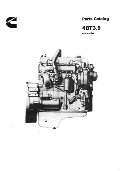 Cummins 4BT3.9 Engine Parts Catalog - Image 3
