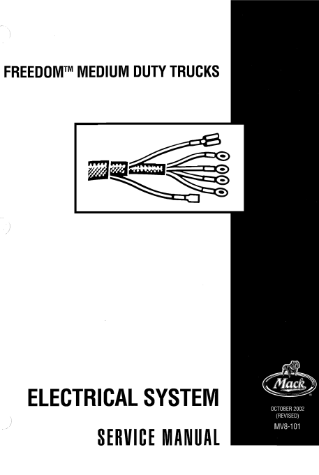 Mack Medium Duty Trucks Electrical System Service Manual - Image 2