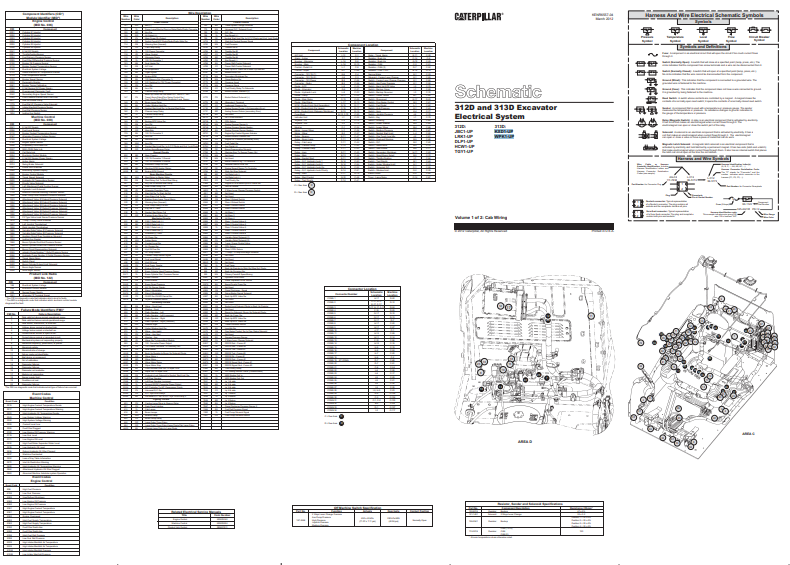 Caterpillar 312D and Caterpillar 313D Excavator Electrical System - Image 3
