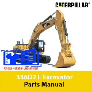 Caterpillar 336D2 L Excavator parts manual, providing specifications and diagrams for maintenance and repairs