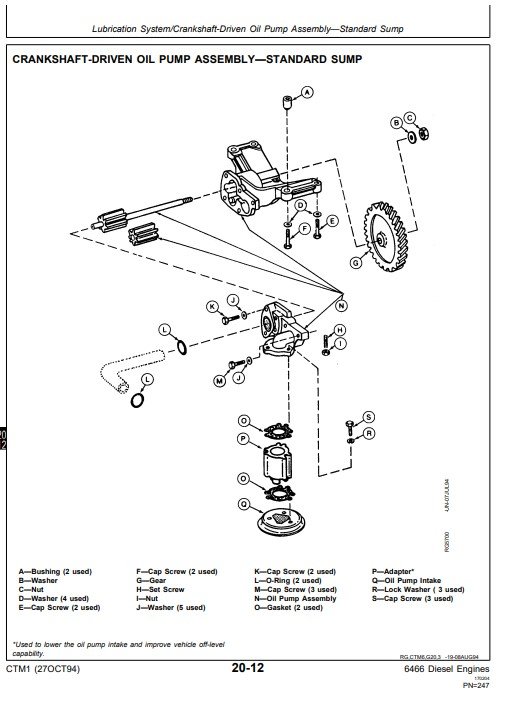John Deere Series 400 , John Deere 6466 Diesel Engines Service Repair Manual - Image 4