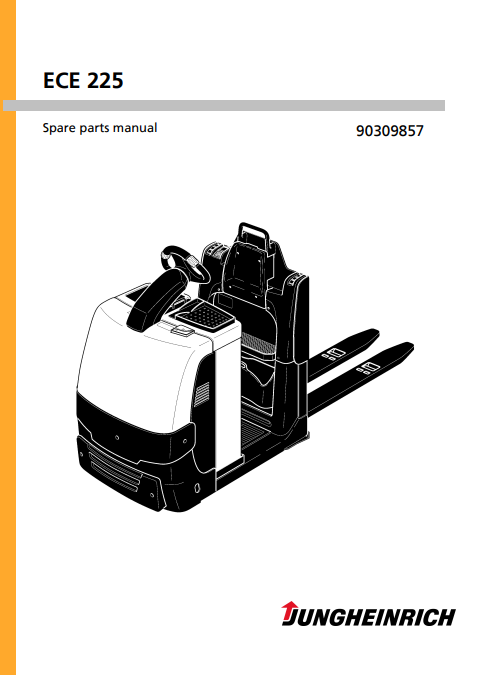 Jungheinrich ECE 225 Forklift Spare Parts Manual - Image 2