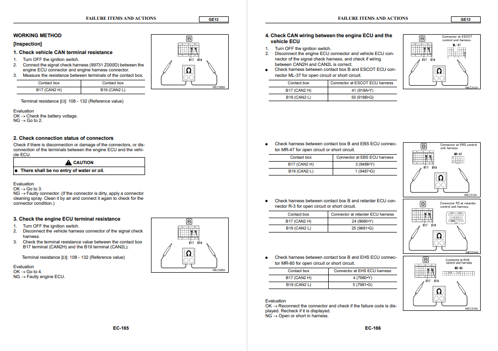 Nissan Engine GE13 Service Repair Manual - Image 5