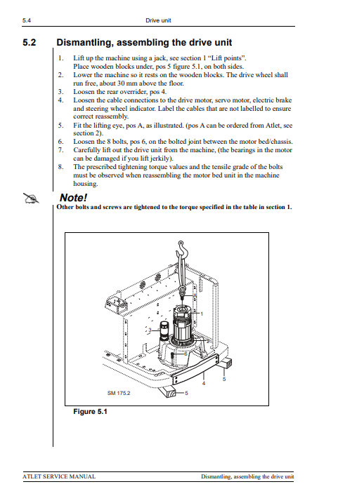 UniCarriers Forklift URF, UNS, UHS, USS, UFS Service Repair Manual - Image 3