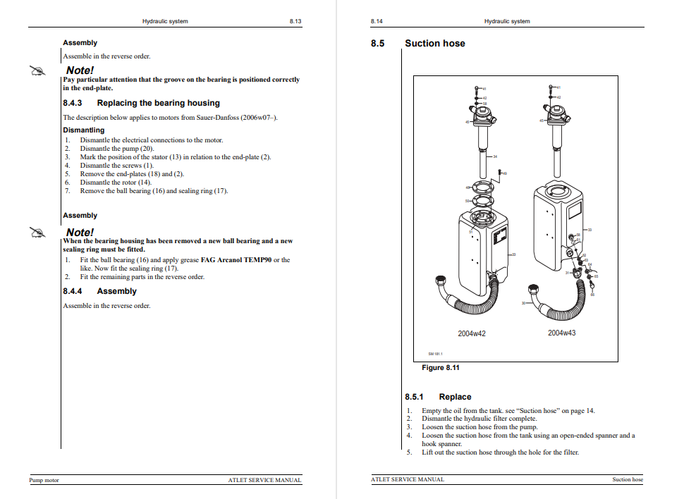 UniCarriers Forklift URF, UNS, UHS, USS, UFS Service Repair Manual - Image 5