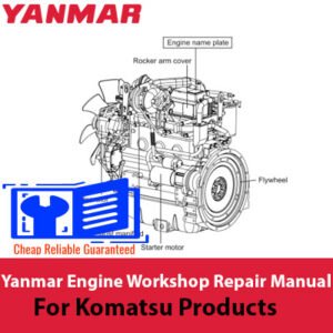 Yanmar Engine Workshop Repair Manual for Komatsu products, detailing maintenance and repair procedures