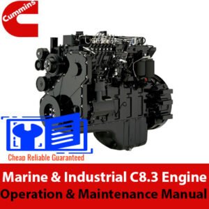Cummins C8.3 Operation and Maintenance Manual for Commercial Marine and Industrial applications, detailing operational guidelines