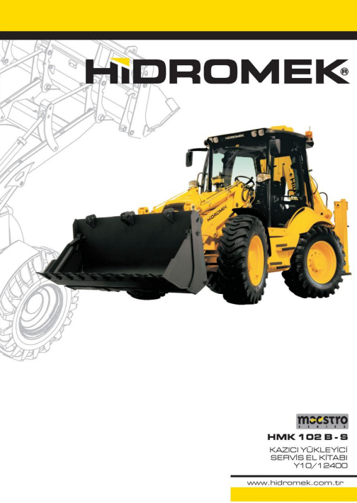 Hidromek HMK 102B-S Backhoe Loader Service Repair Manual - Image 2