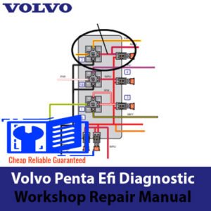 Volvo Penta EFI Diagnostic Workshop Repair Manual with a focus on troubleshooting and maintenance for marine engines