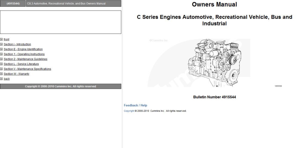cummins owners manual