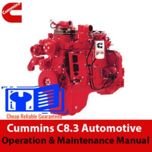 Operation and maintenance manual for Cummins C8.3 engines in recreational vehicles and transit buses