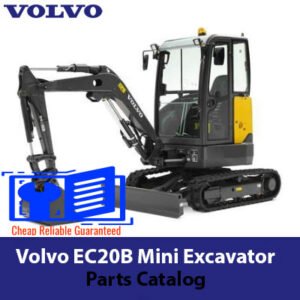 Volvo EC20B Mini Excavator parts catalog, providing essential information on parts and maintenance for optimal performance