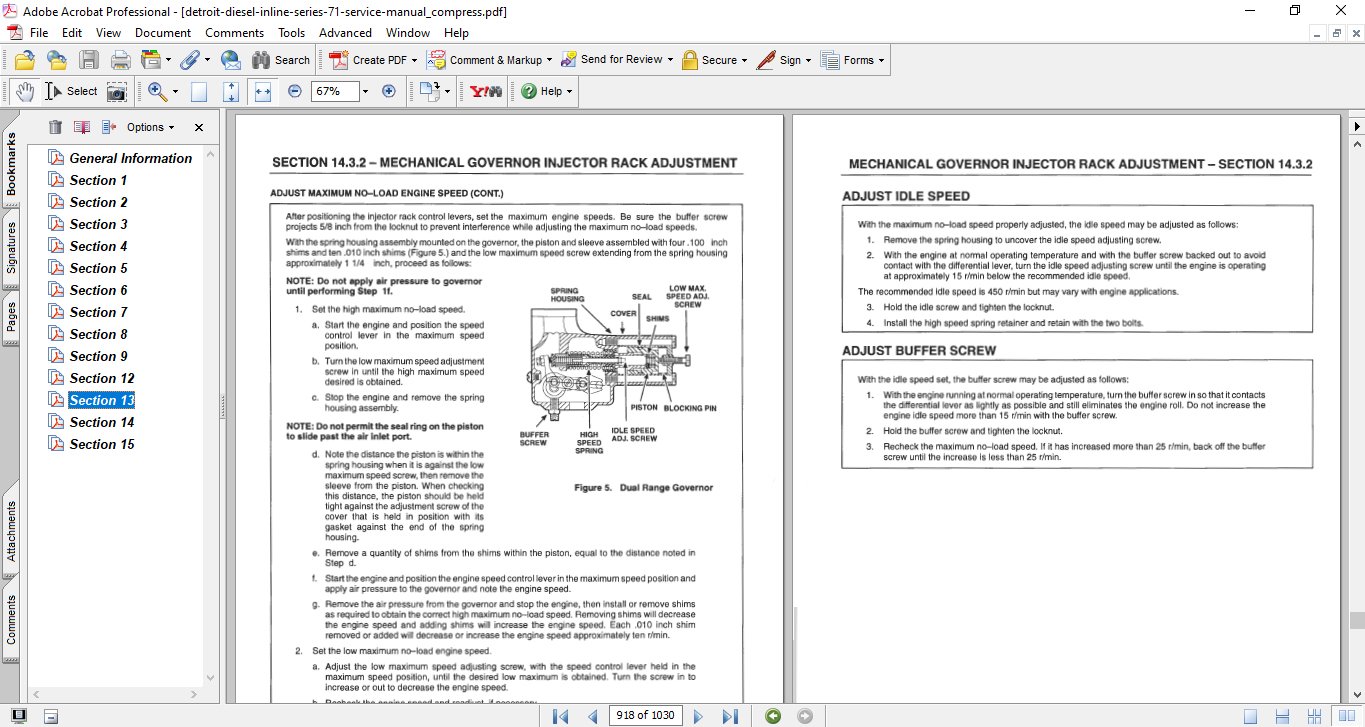 Detroit Diesel Inline Series 71 Engine Service Repair Manual - Image 3