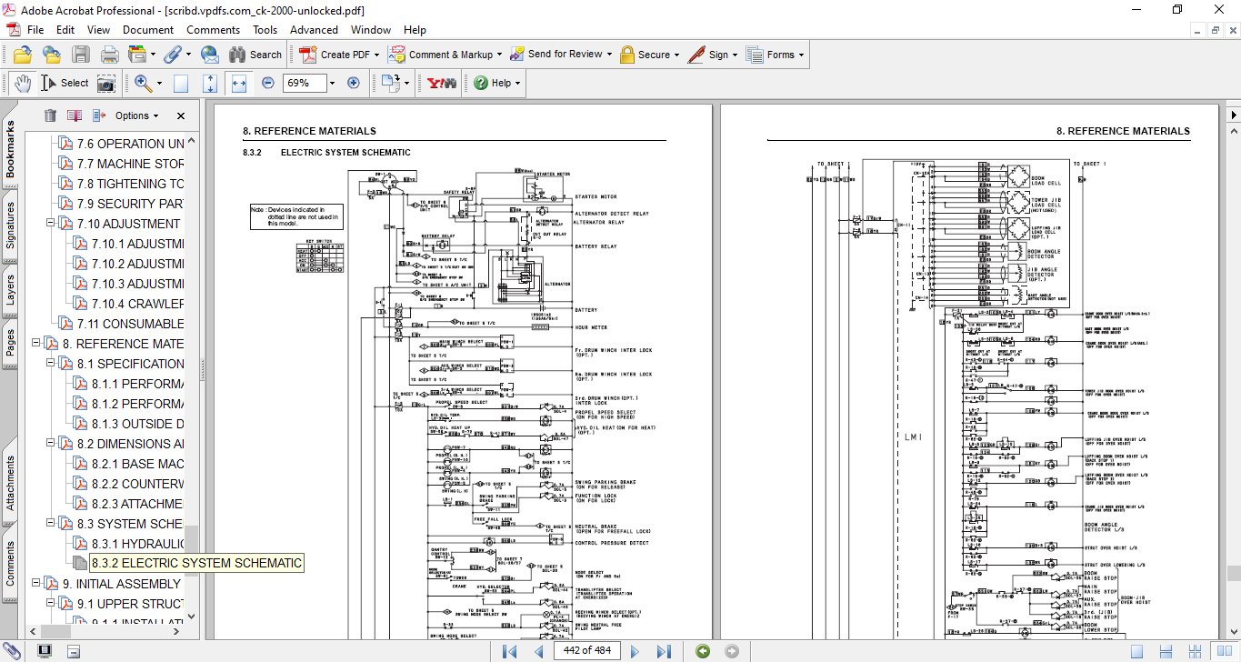 Kobelco CK2000 Crane Operation & Maintenance Manual - Image 3