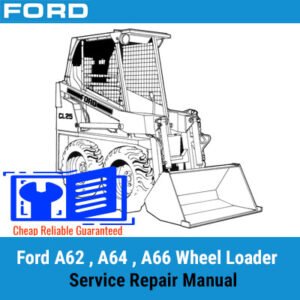 Service Repair Manual for Ford CL25 Skidsteer, showcasing the equipment and essential maintenance guidelines