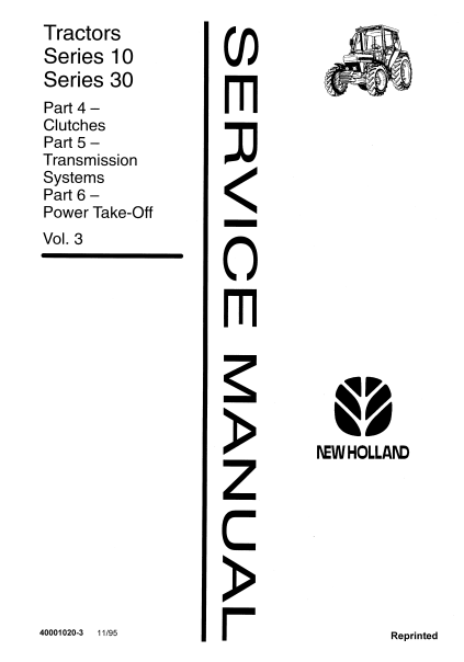 Ford Series 10 and Ford Series 30 Tractor Service Repair Manual - Image 4