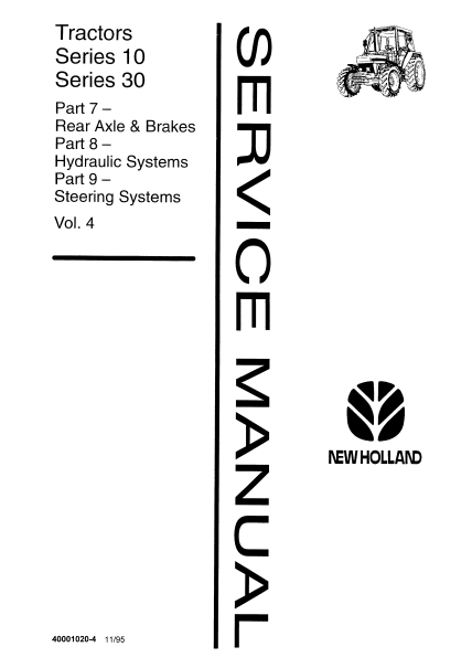 Ford Series 10 and Ford Series 30 Tractor Service Repair Manual - Image 6