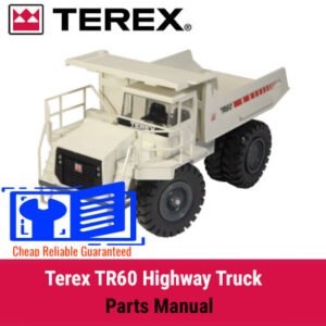 terex tr60 parts book
