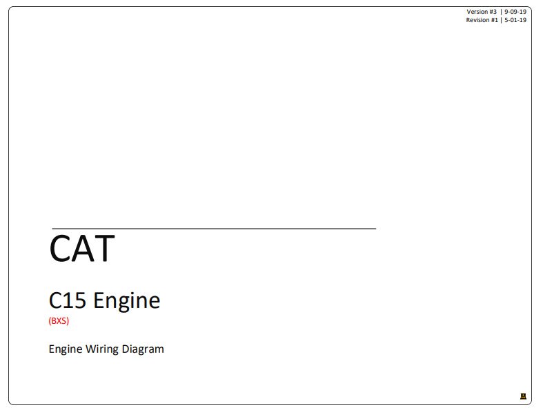 Caterpillar C15 Engine Complete Electrical Wiring Diagrams - Image 5