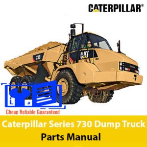 Caterpillar 730 Series Articulated Truck Parts Manual, providing essential information on parts and maintenance