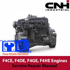 Comprehensive service manual for CHN F4CE, F4DE, F4GE, and F4HE engines, including repair and maintenance guidelines