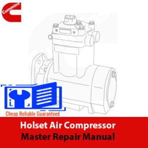 Holset Air Compressor Master Repair Manual showcasing diagrams and guidelines for effective compressor maintenance and repair