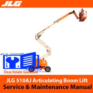 Service and Maintenance Manual for JLG 510AJ Articulating Boom Lift, detailing operational and safety procedures
