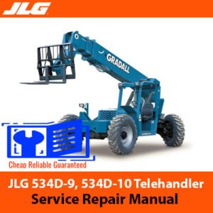 JLG 534D-9 and 534D-10 Telehandler Service Repair Manual cover essential maintenance and repair procedures