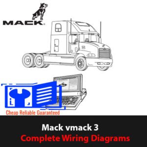 Complete wiring diagrams for Mack VMack 3, detailing electrical connections and components for efficient troubleshooting
