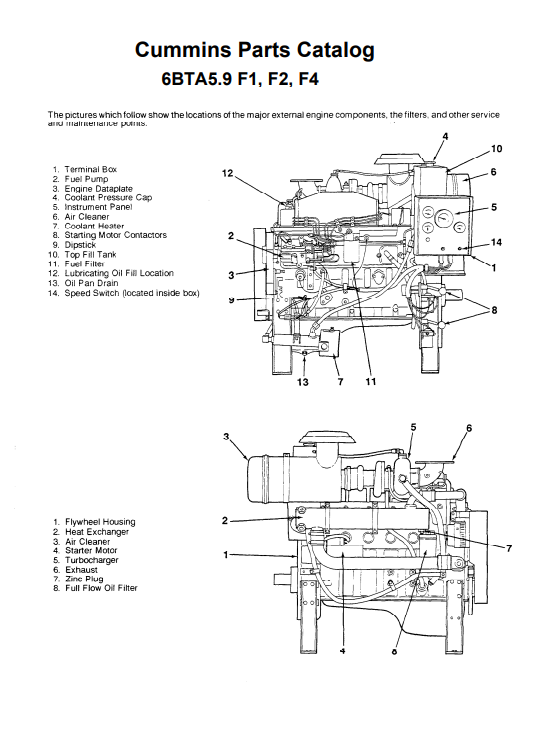Cummins Parts Catalog