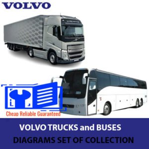 Comprehensive collection of Volvo trucks and buses diagrams, detailing structural and functional aspects of each model