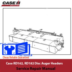 Case RD162 Disc Auger Header Case RD182 Disc Auger Header