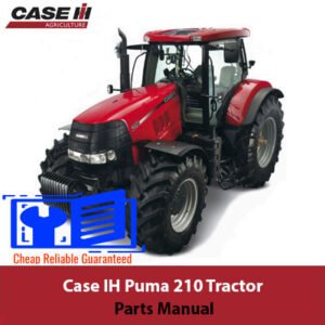 Case IH Puma 210 Tractor Parts Manual with a visual guide to parts, including diagrams and essential information for maintenance