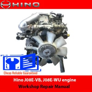 Hino J08E-VB, Hino J08E-WU engine Workshop Repair Manual