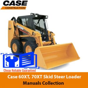 Comprehensive manuals for Case 60XT and 70XT Skid Steer Loaders, including usage and maintenance information