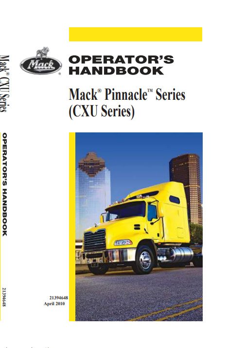 mack truck brochure pdf